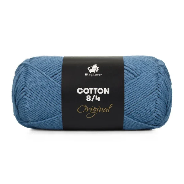 Mayflower Cotton 8/4 14111 Dunkles Taubenblau