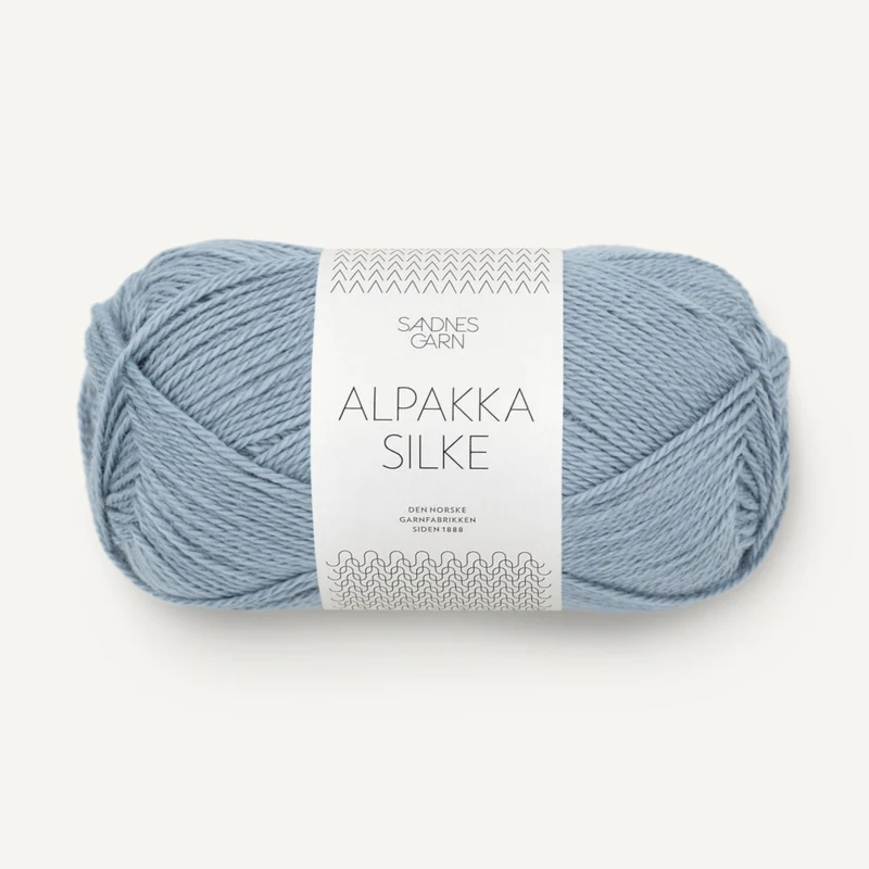 Sandnes Alpakka Silke 6041 Staubiges Blau