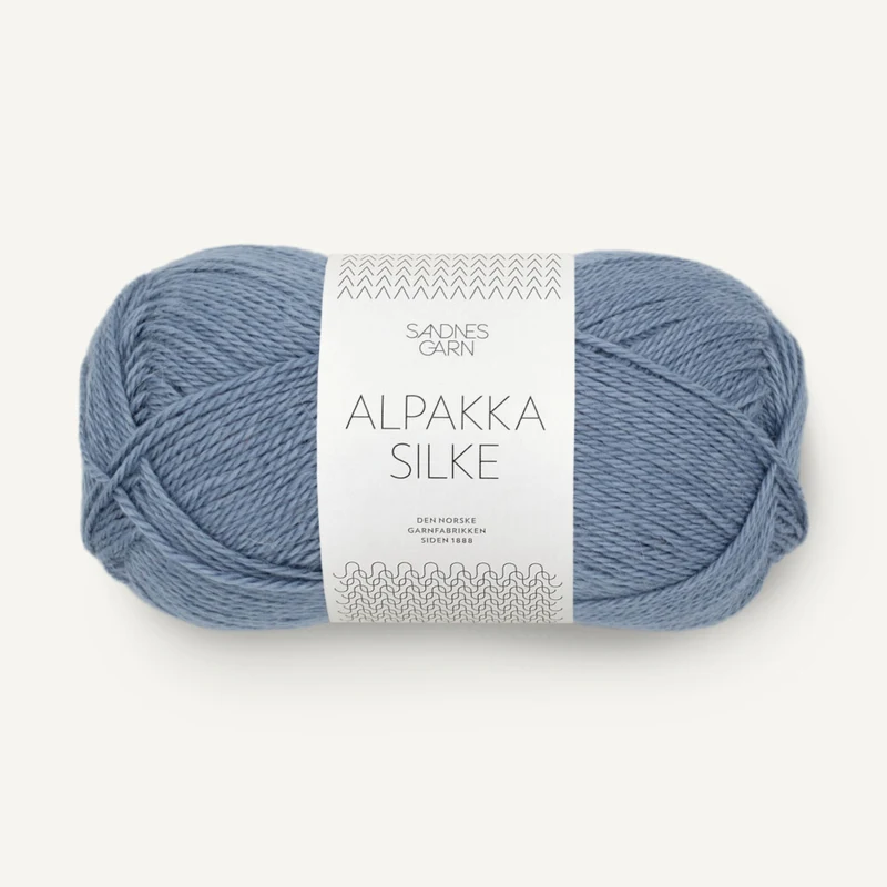 Sandnes Alpakka Silke 6052 Jeansblau