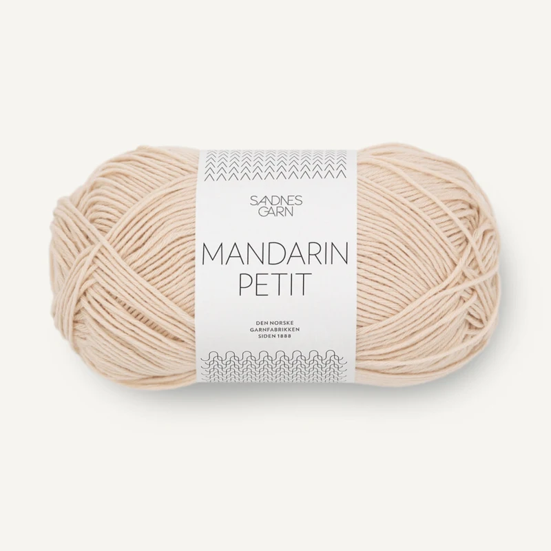 Sandnes Mandarin Petit 3011 Mandelweiß