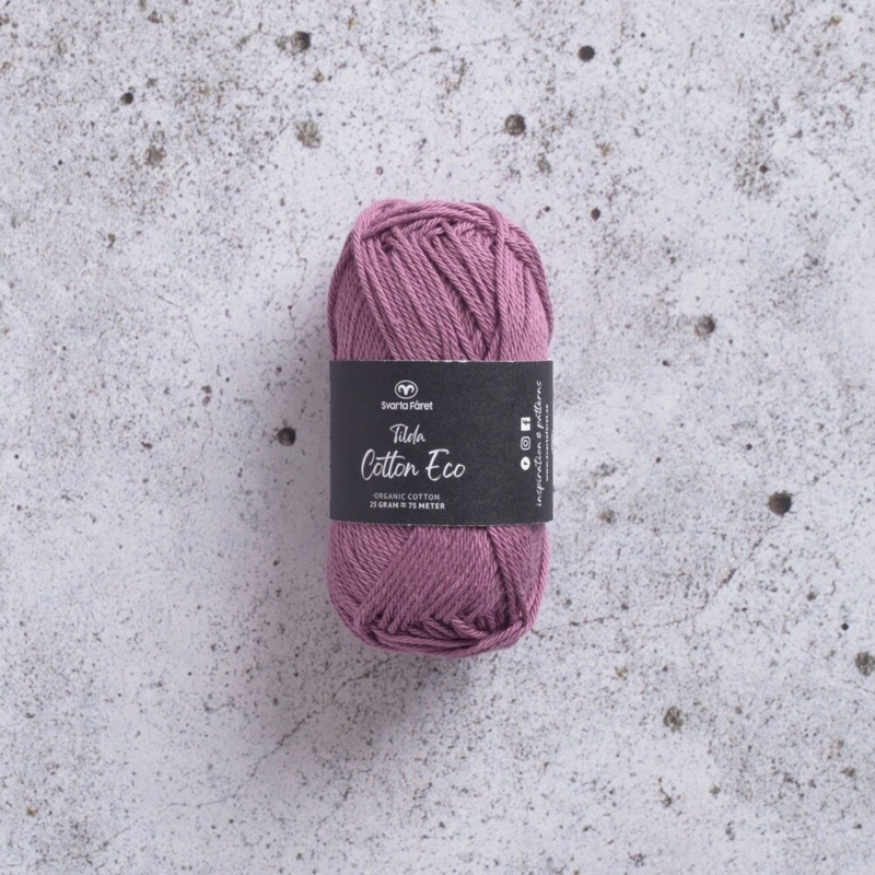 Svarta Fåret Tilda Cotton Eco 263 Magenta Dunst