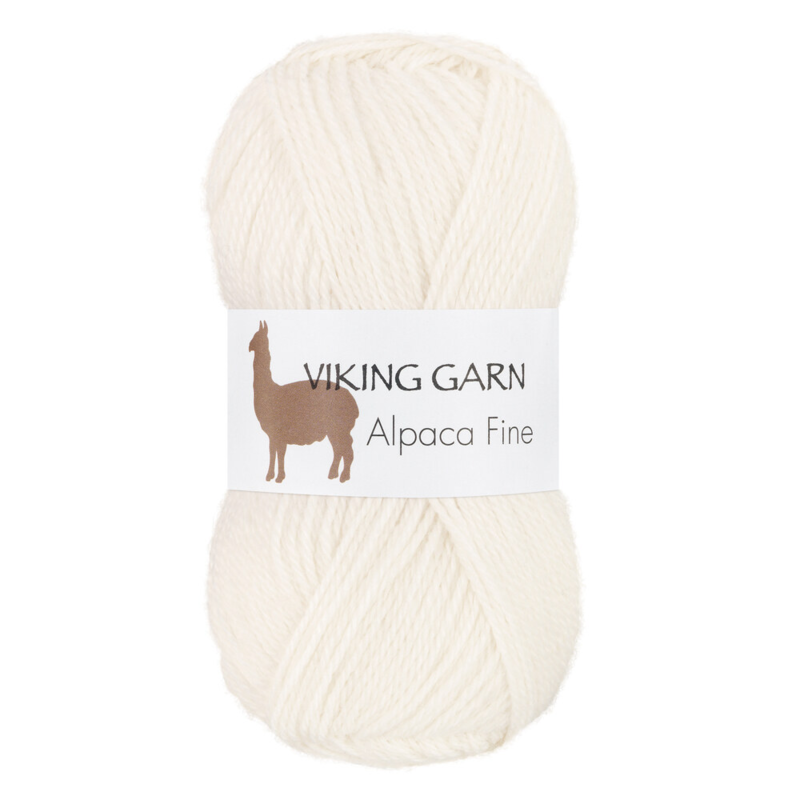 Viking Alpaca Fine 600 Weiß