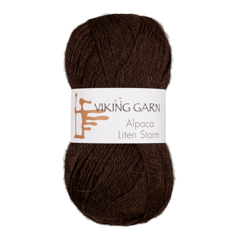 Viking Alpaca Liten Storm 718 Dunkelbraun