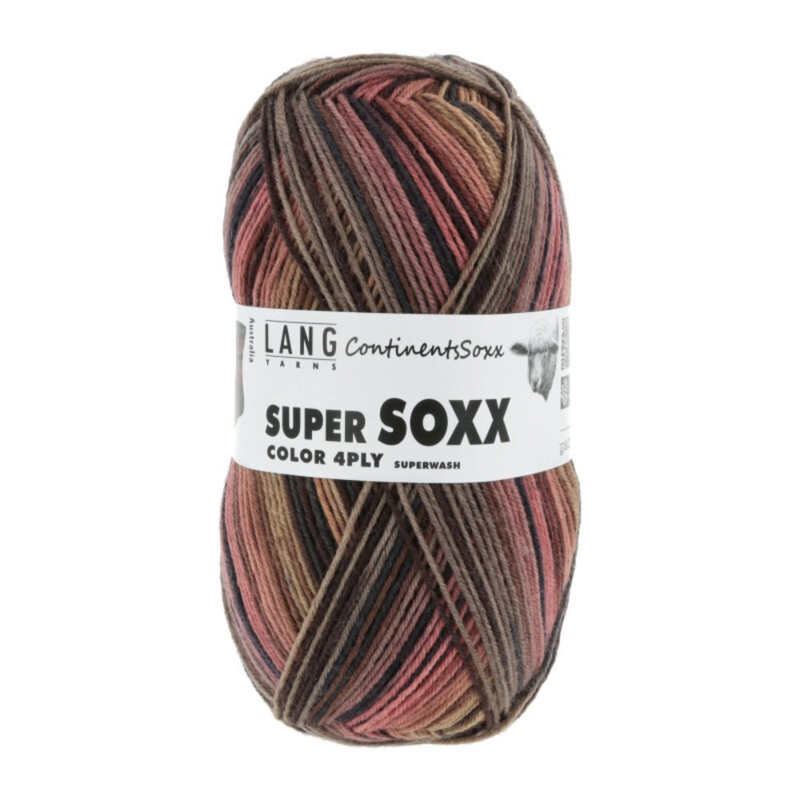 Lang Yarns Super Soxx Color 4-ply 404