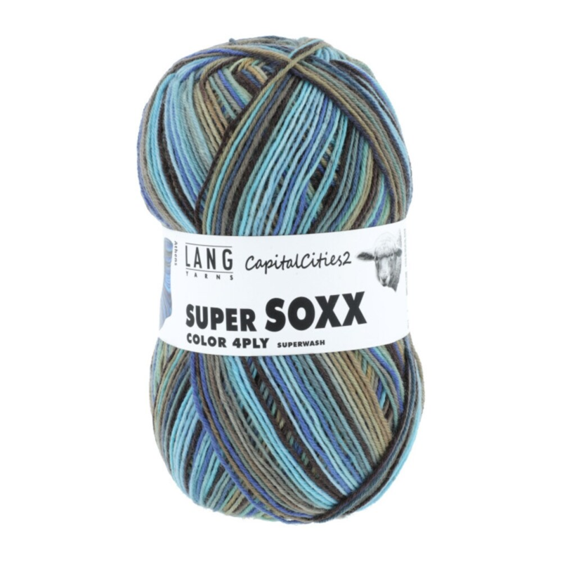 Lang Yarns Super Soxx Color 4-ply 385