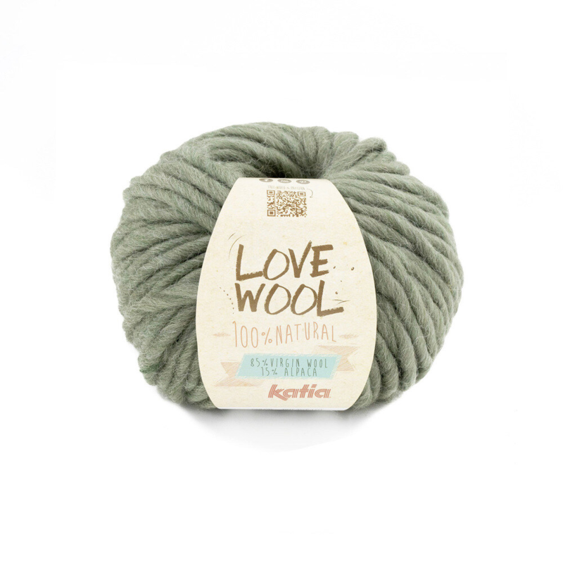 Katia Love Wool 127 Resedagrün