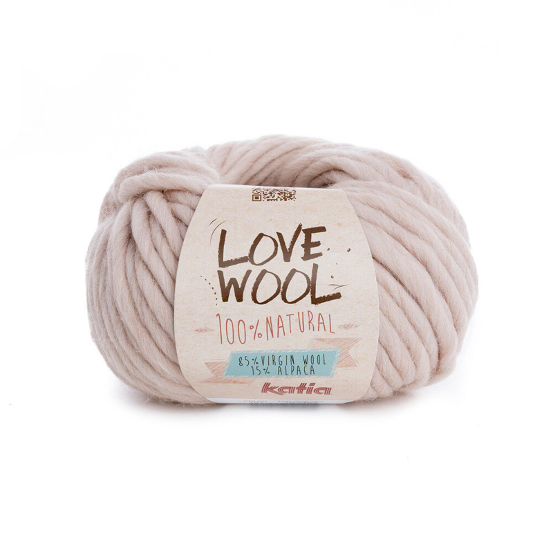 Katia Love Wool 101 Hellbeige