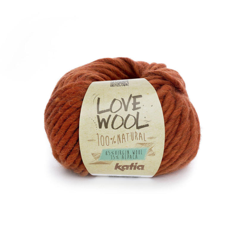 Katia Love Wool 114 Mittelorange