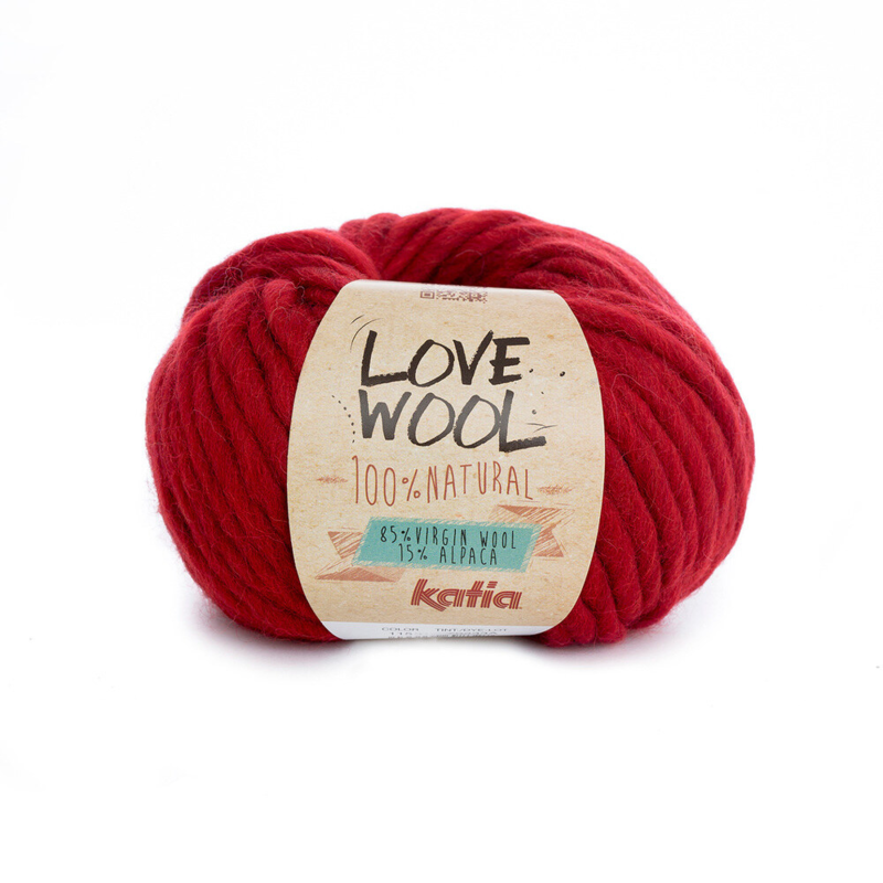 Katia Love Wool 115 Rot