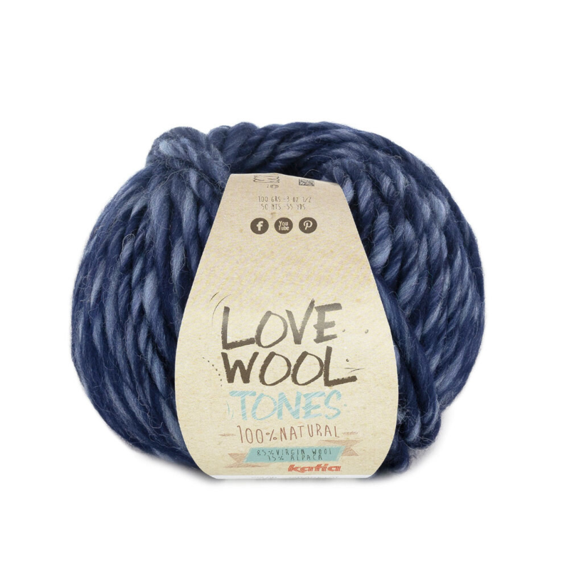 Katia Love Wool Tones 204 Blau