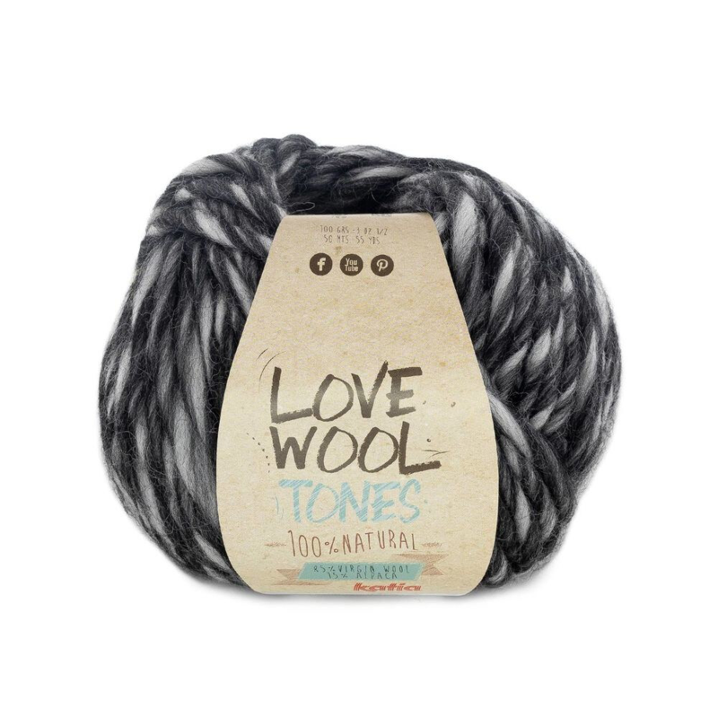 Katia Love Wool Tones 205 Dunkelgrau