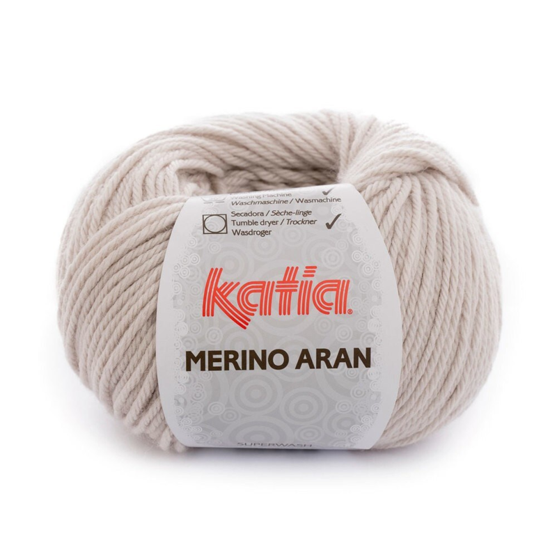 Katia Merino Aran 011 Sehr helles Beige