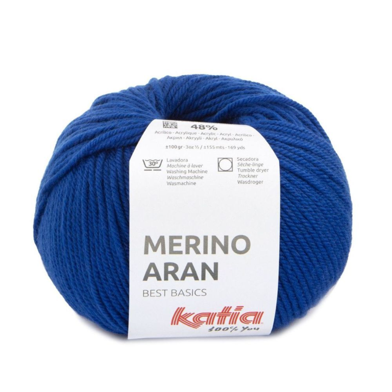 Katia Merino Aran 099 Ultramarinblau