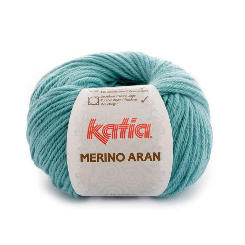 Katia Merino Aran 086 Wasserblau