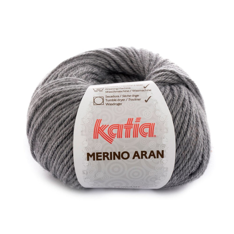 Katia Merino Aran 069 Mittelgrau