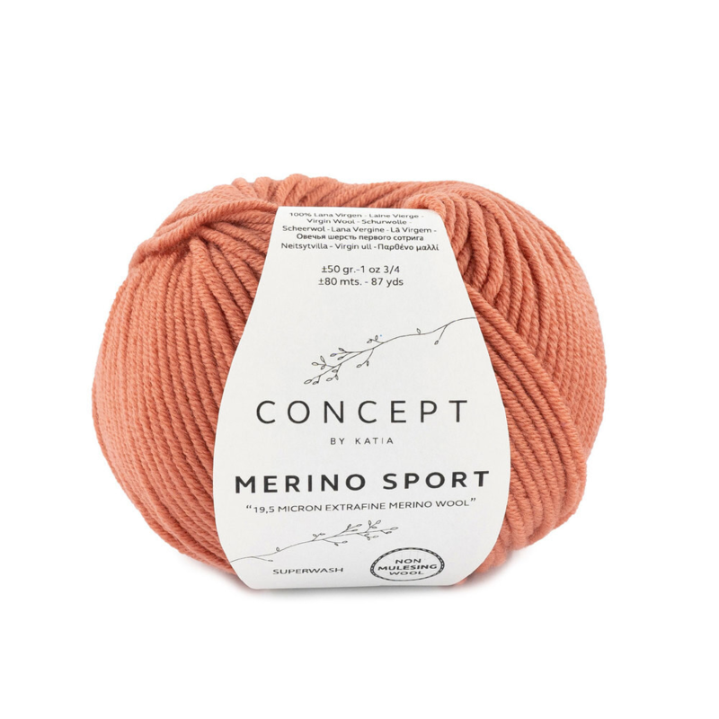 Katia Concept Merino Sport 062 Lachsrosa