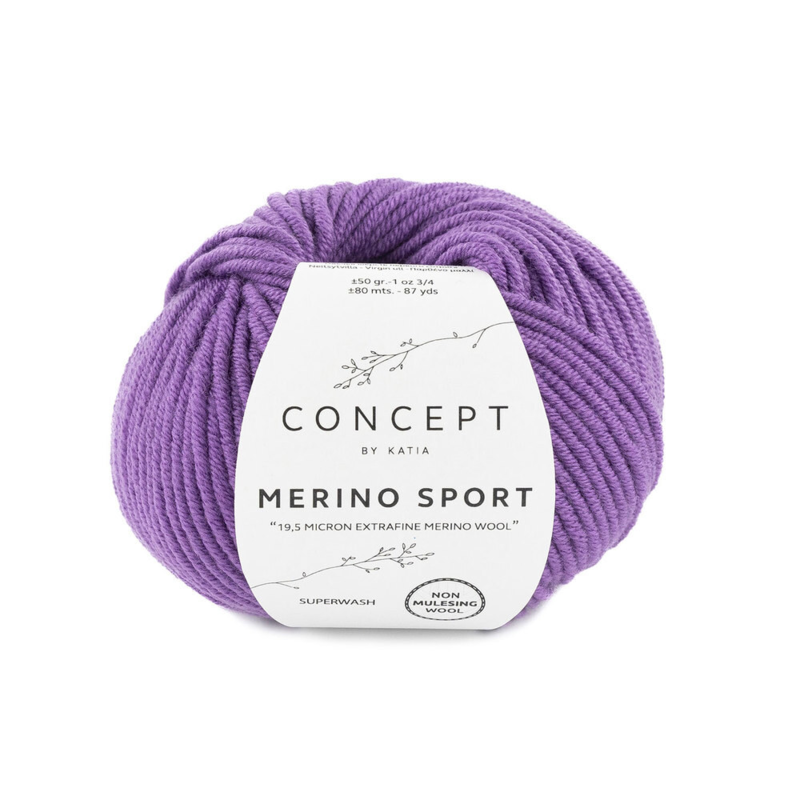 Katia Concept Merino Sport 066 Lila