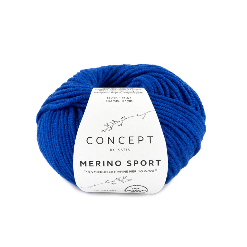 Katia Concept Merino Sport 040 Nachtblau