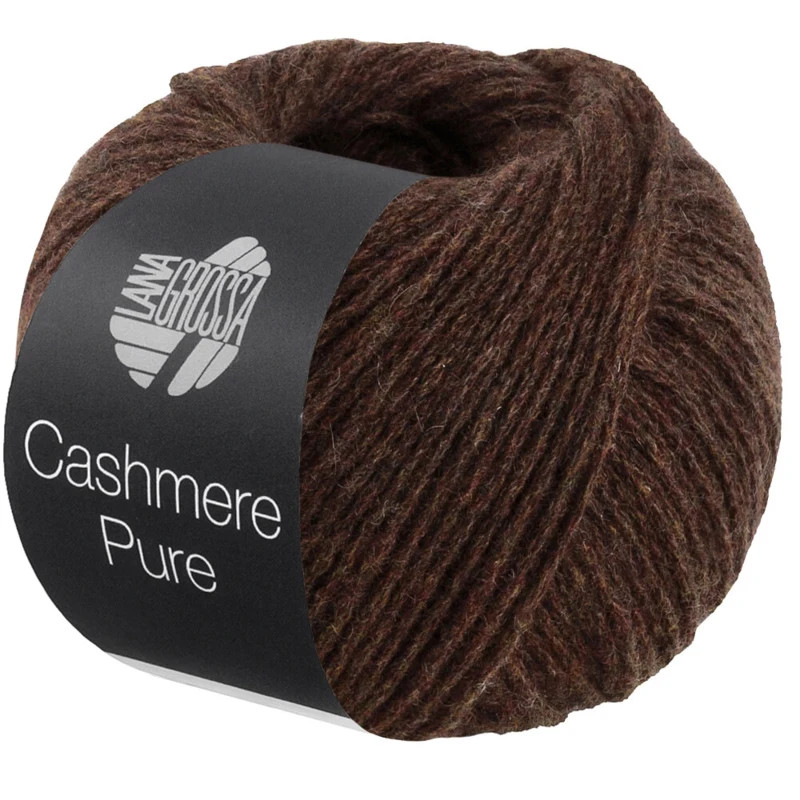 Lana Grossa Cashmere Pure 37 Dunkelbraun