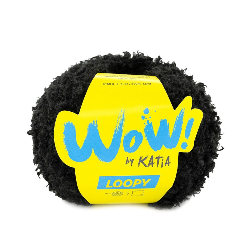 Katia Wow Loopy 153 Schwarz