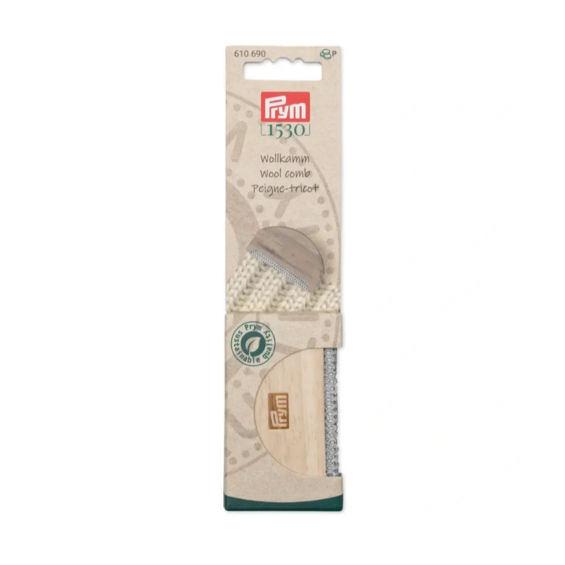 Prym Wollkamm Holz 45 x 76 mm