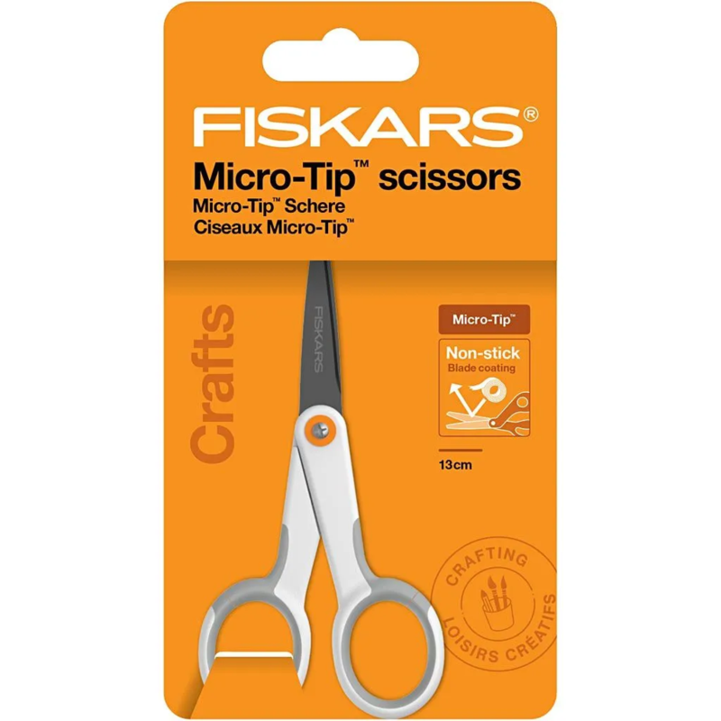 Fiskars Micro-Tip™ antihaftbeschichtete Schere (13 cm)