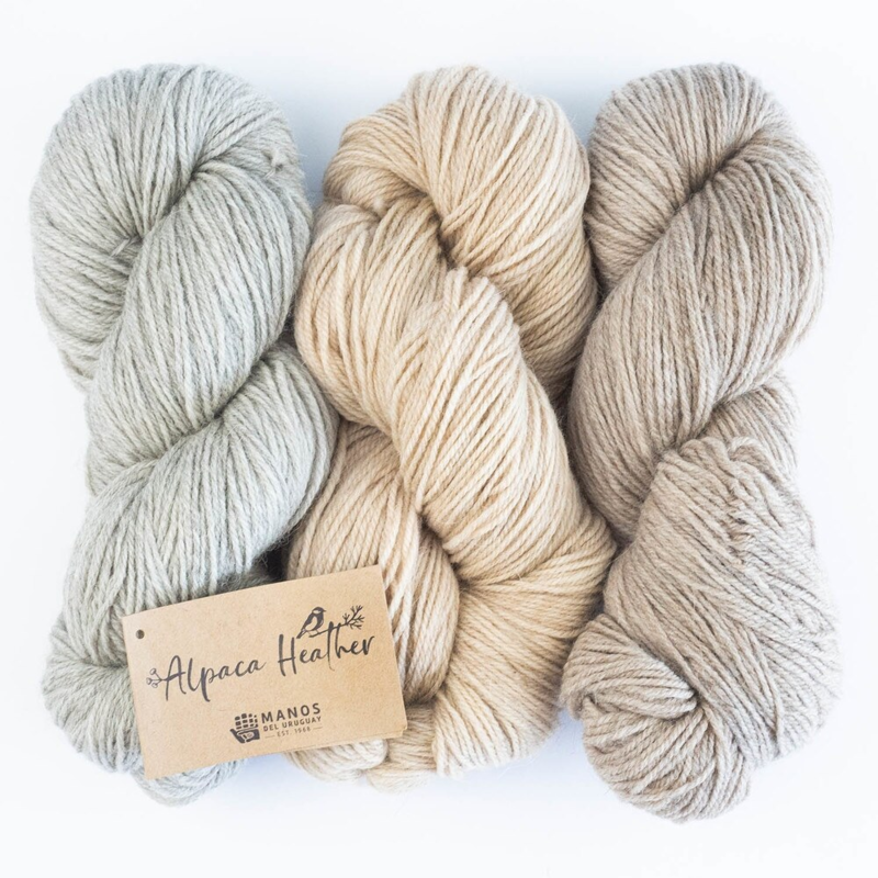 Manos del Uruguay Alpaca Heather Natural - Ungefärbt