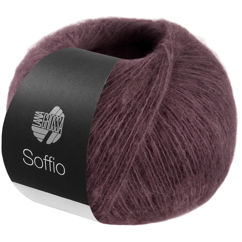 Lana Grossa Soffio 41 Dunkelbraun