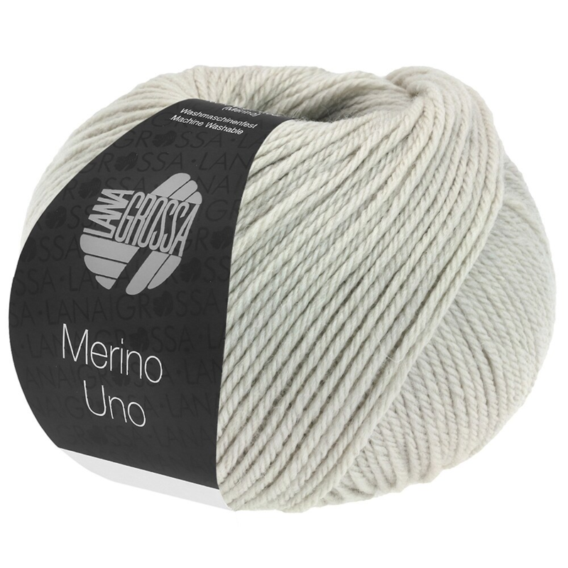 Lana Grossa Merino Uno 75 Silbergrau