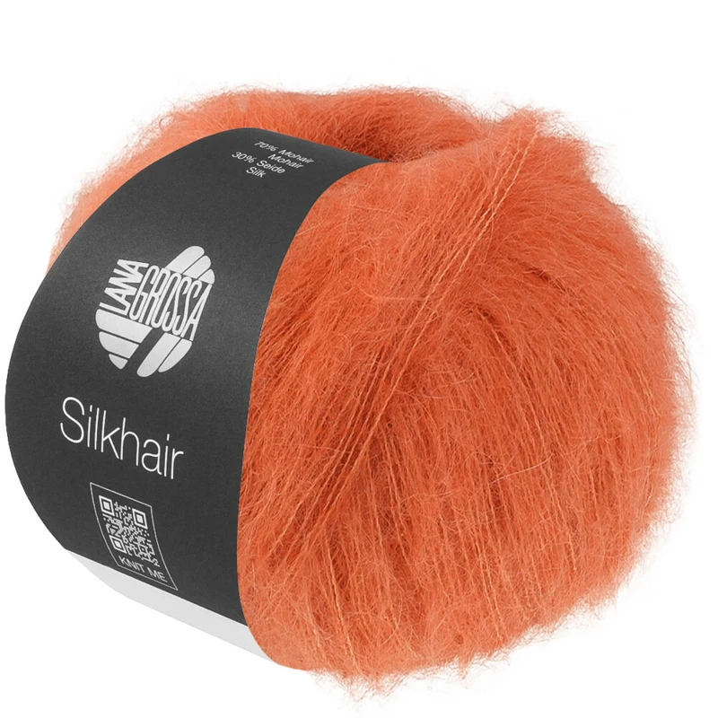 Lana Grossa Silkhair 228 Lachsorange