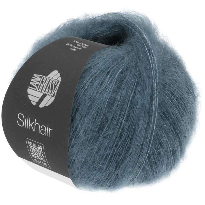 Lana Grossa Silkhair 202 Rauchblau