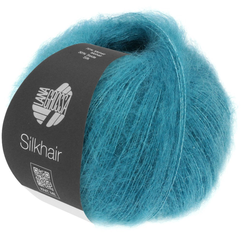 Lana Grossa Silkhair 203 Azurblau