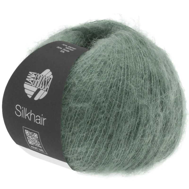 Lana Grossa Silkhair 127 Moosgrün