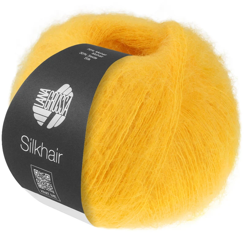 Lana Grossa Silkhair 221 Dottergelb