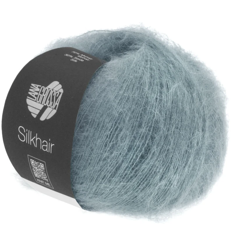 Lana Grossa Silkhair 094 Graphitgrau