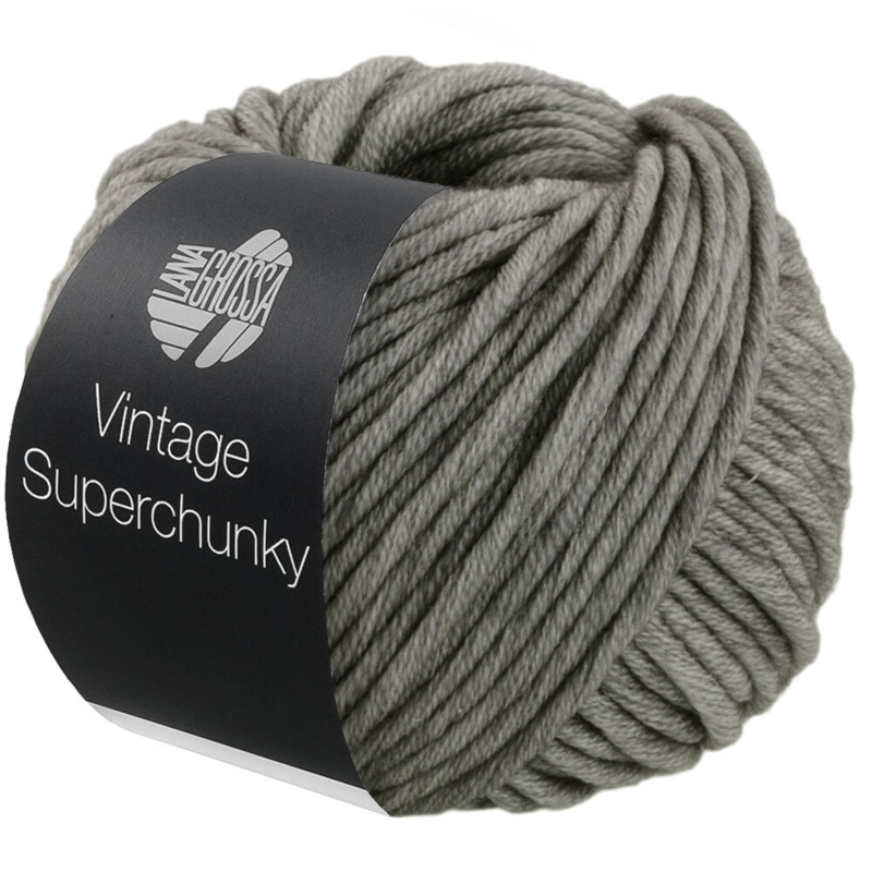 Lana Grossa Vintage Superchunky 512 Grau