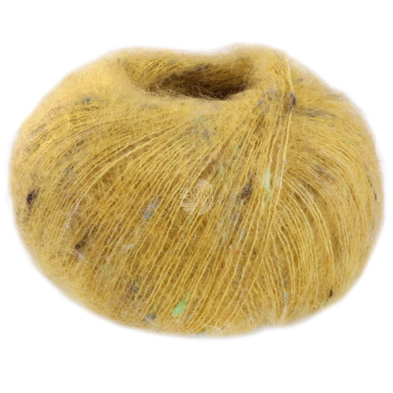 Lana Grossa Natural Superkid Tweed 625 Gelb