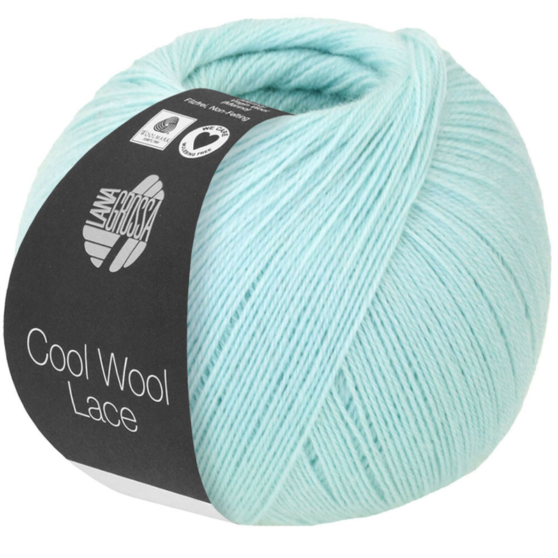 Lana Grossa Cool Wool Lace 43 Pastelltürkis