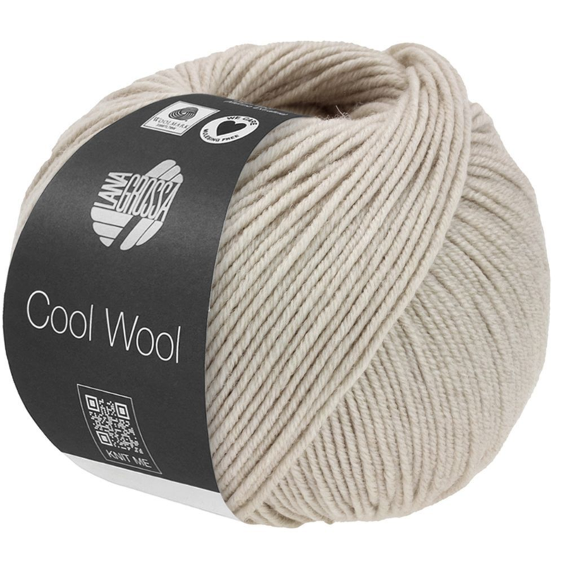 Lana Grossa Cool Wool Mélange 1491 Greige meliert