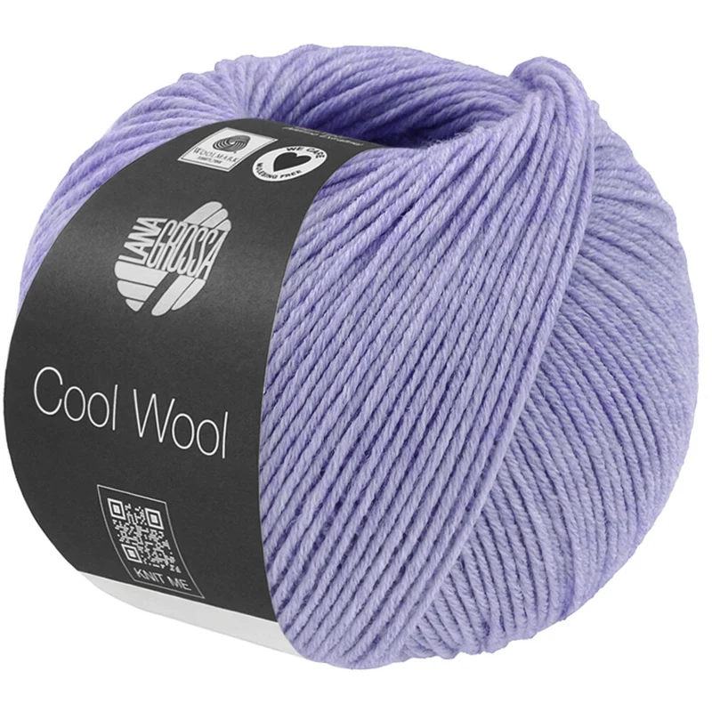 Lana Grossa Cool Wool Mélange 1498 Lila meliert
