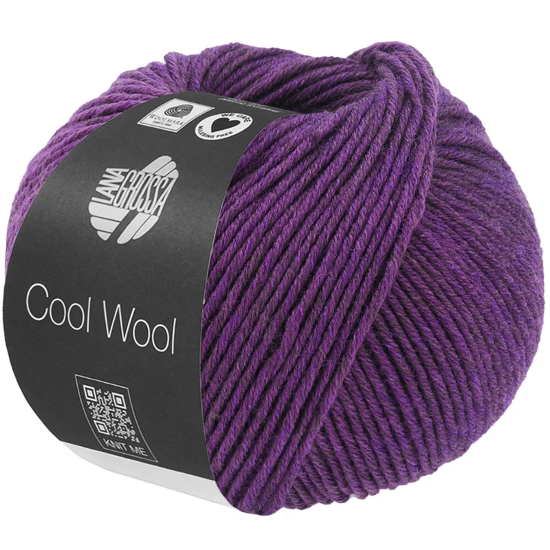 Lana Grossa Cool Wool Mélange 1499 Violett meliert