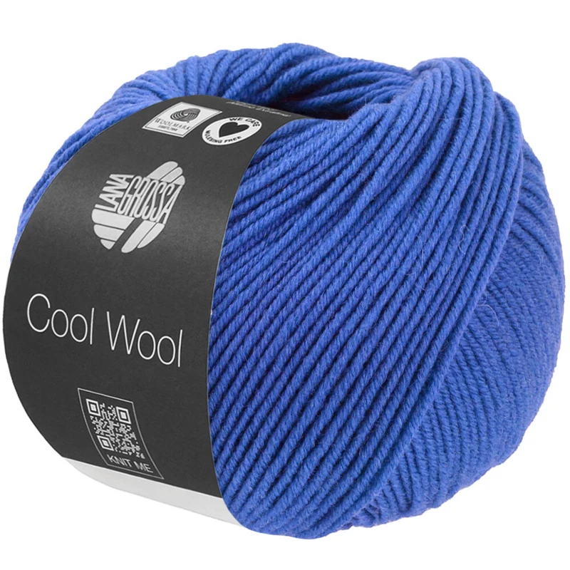 Lana Grossa Cool Wool Mélange 1503 Blau meliert