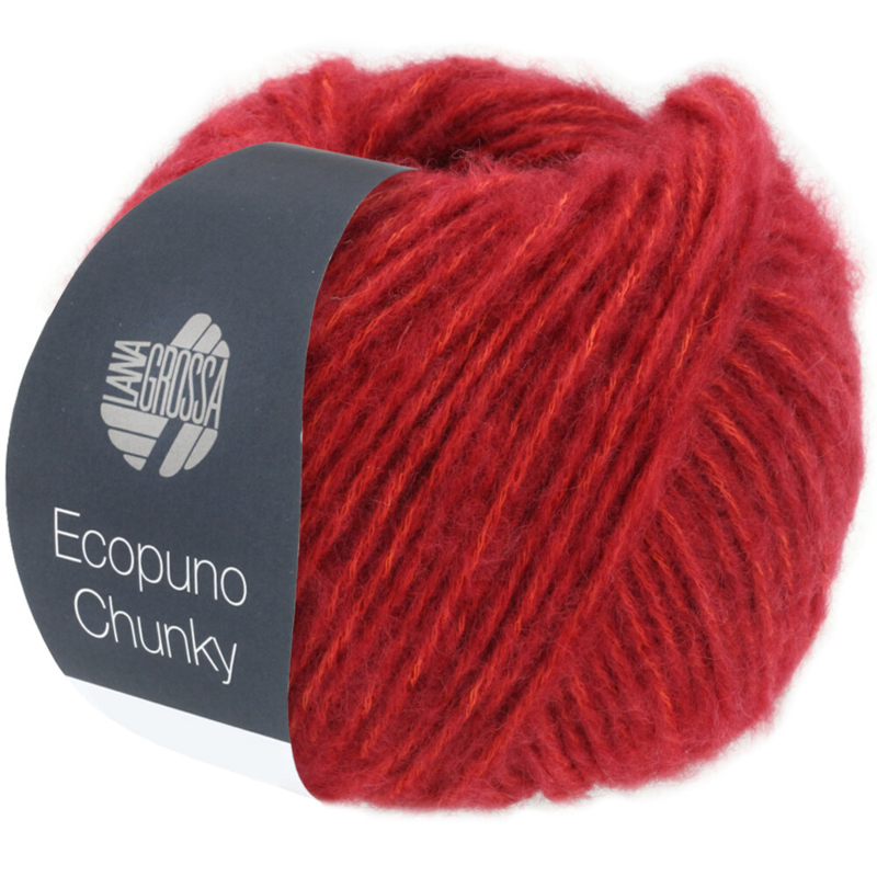 Ecopuno Chunky 118 Weinrot