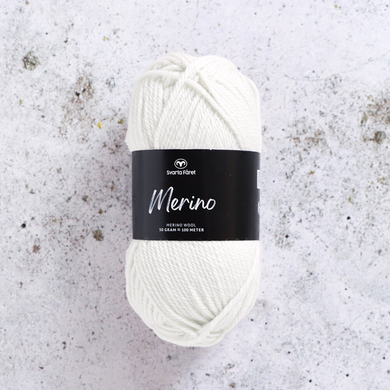 Svarta Fåret Merino 30 Schneeweiß