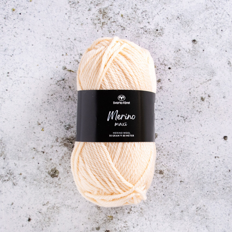 Svarta Fåret Merino Maxi 07 Macadamia-Nuss