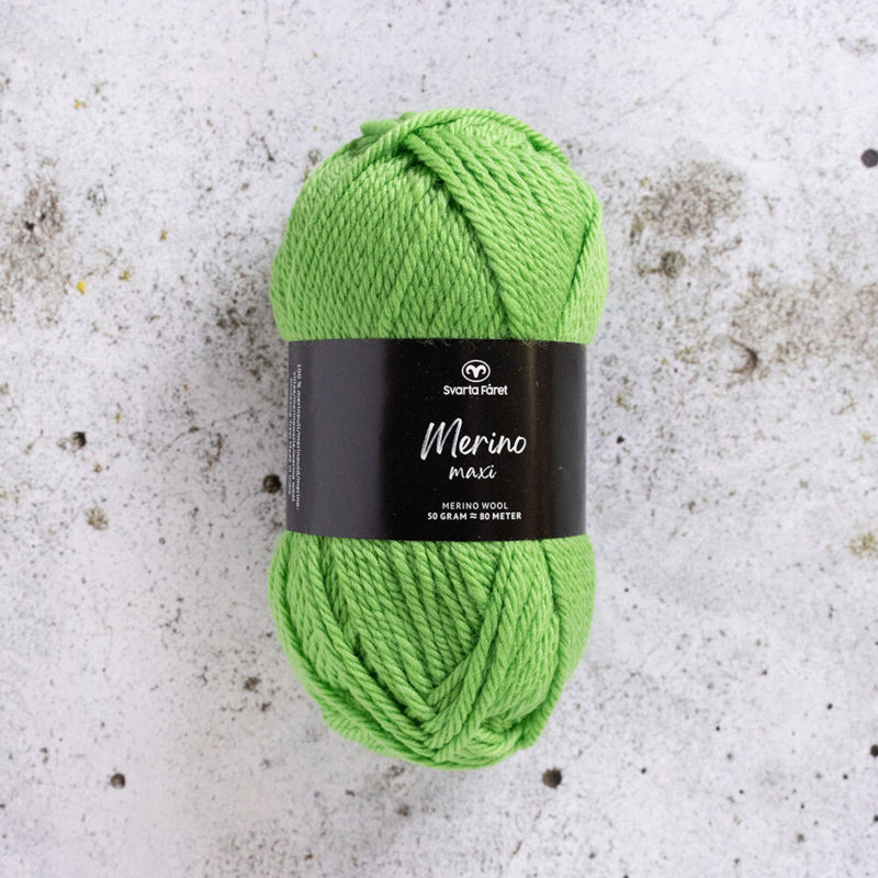 Svarta Fåret Merino Maxi 13 Grüner Sittich