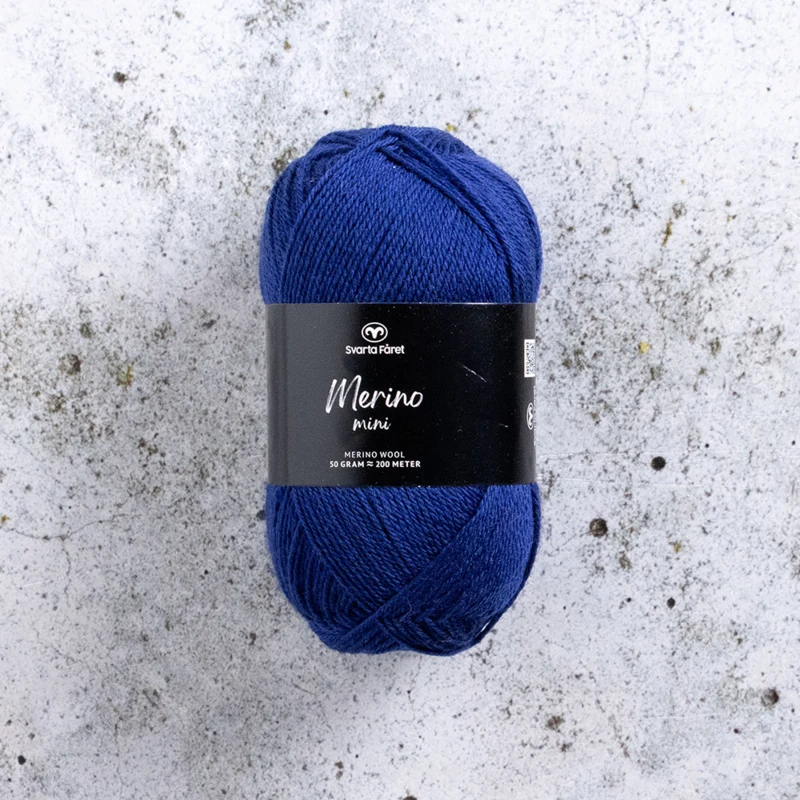 Svarta Fåret Merino Mini 32 Mitternacht Zeichen