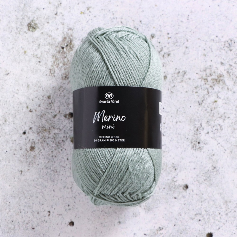 Svarta Fåret Merino Mini 03 Lorbeerblatt