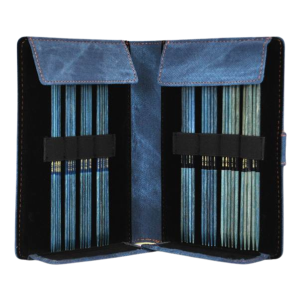LYKKE Nadelspiel-Set Indigo, Azurblau, 15 cm (2.00-3.75 mm)