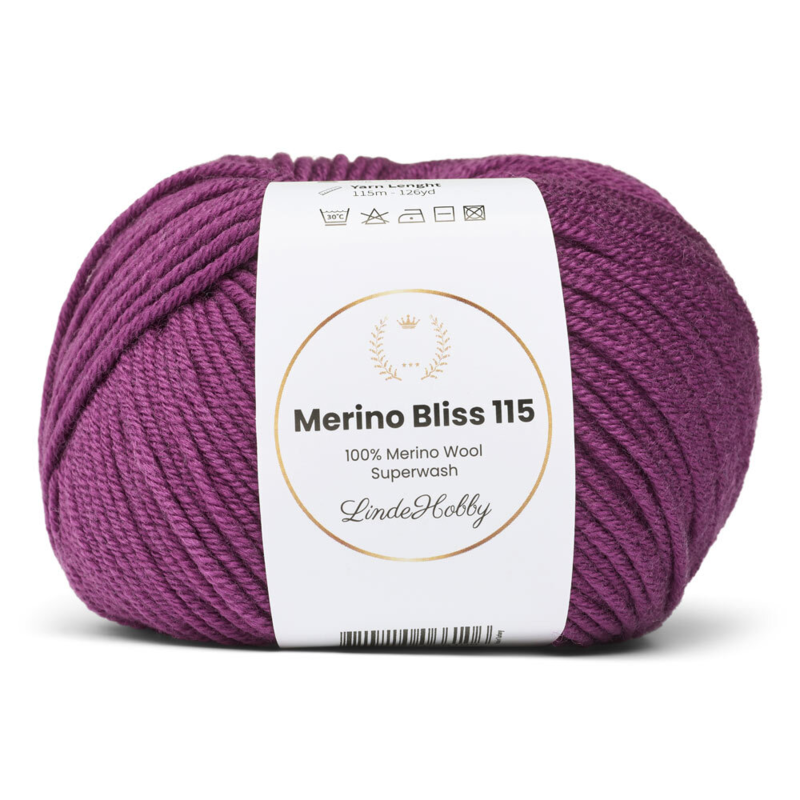 LindeHobby Merino Bliss 115 24 Lila